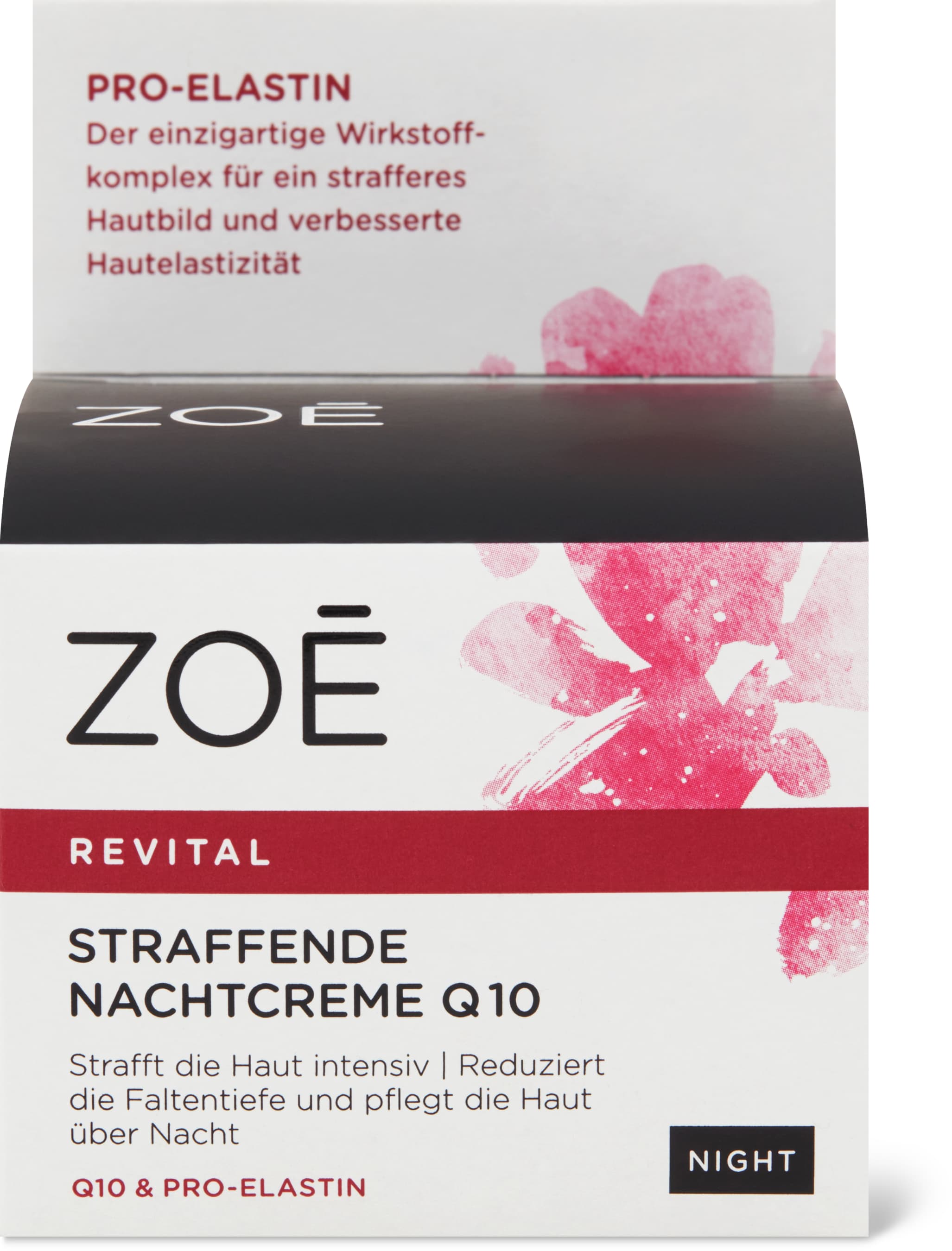 straffende Nachtcreme Q10 Dermcom & Liftonin